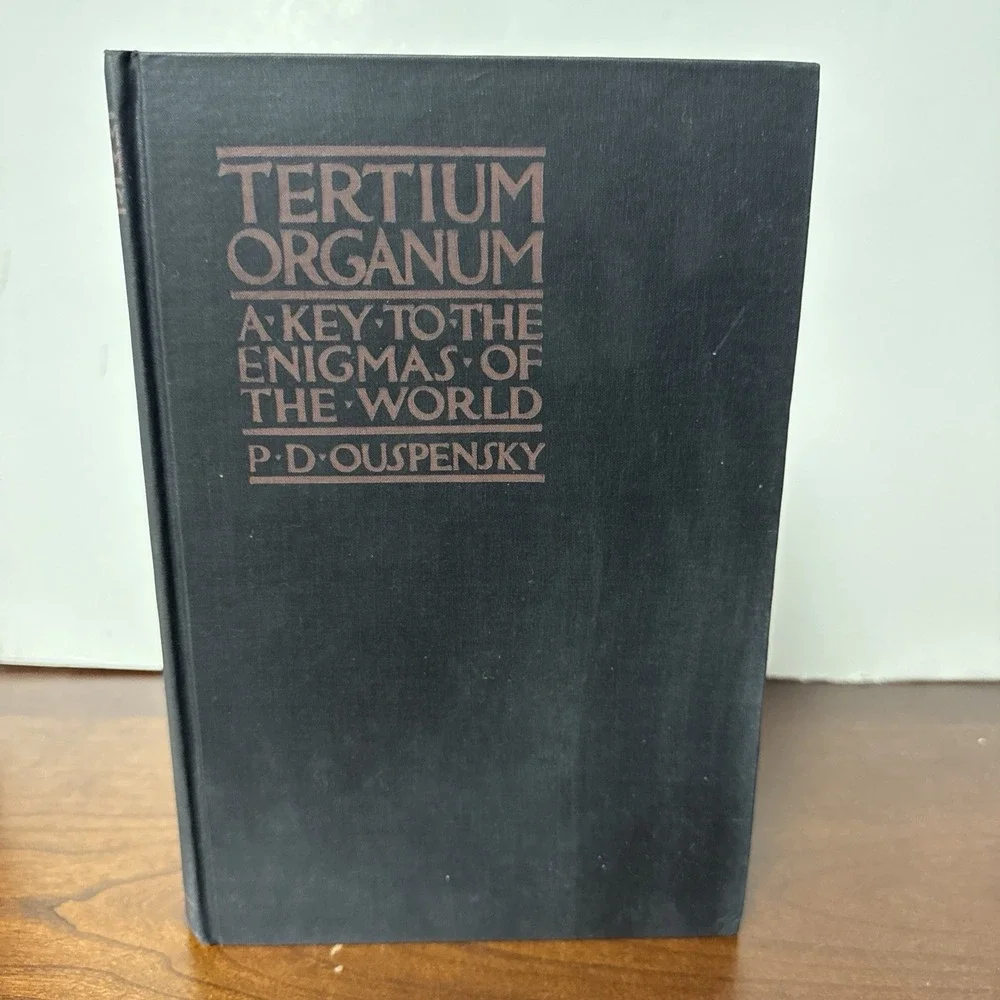Tertium Organum: A Key to the Enigmas of the World P. D. Ouspensky HC/DJ 1969